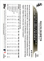 2022 Topps Opening Day Gavin Sheets #72 Rookie