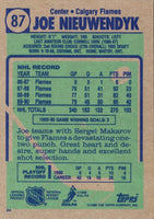 1990 Topps Joe Nieuwendyk #87