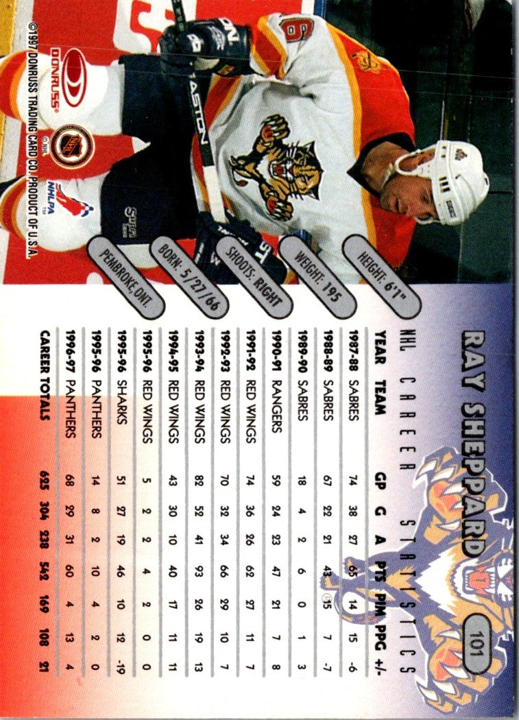 1997 Donruss Ray Sheppard
