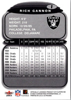 2002 Fleer Ultra Mark Brunell/Tim Couch/Terrell Davis/ Rich Gannon/ Brian Griese/Edgerrin James/Jamal Lewis/Jerry Rice/Kordell Stewart/Ricky Williams #1