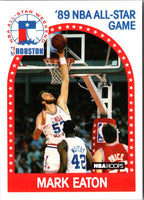 1989 Hoops All-Star Panels Perforated Mark Eaton #174