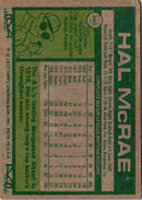 1977 Topps Hal McRae