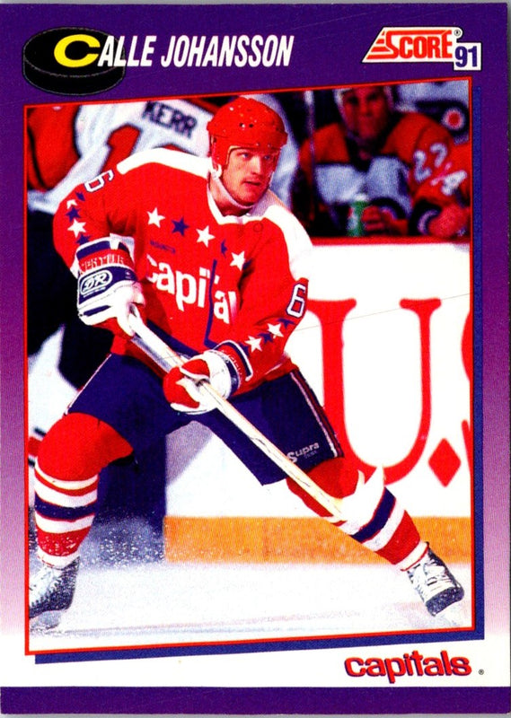 1991 Score American Calle Johansson #155