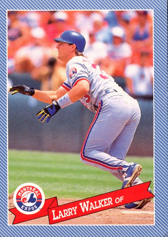 1993 Hostess Larry Walker #30