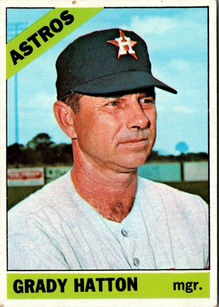 1966 Topps Grady Hatton