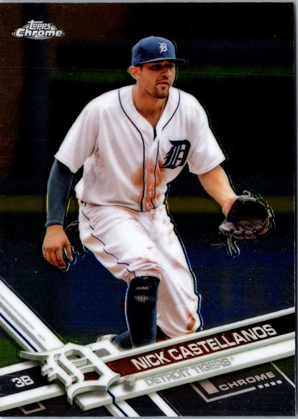 2017 Topps Chrome Nick Castellanos #68