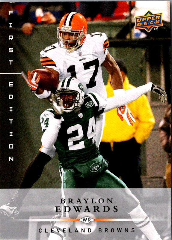 2008 Upper Deck First Edition Braylon Edwards #38