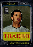 2001 Topps Traded & Rookies Gold Lou Piniella 74 #T108