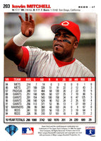 1995 Collector's Choice SE Silver Signature Kevin Mitchell #203