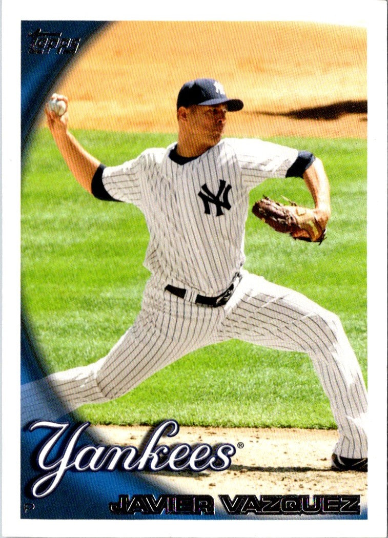 2010 Topps Update Javier Vazquez