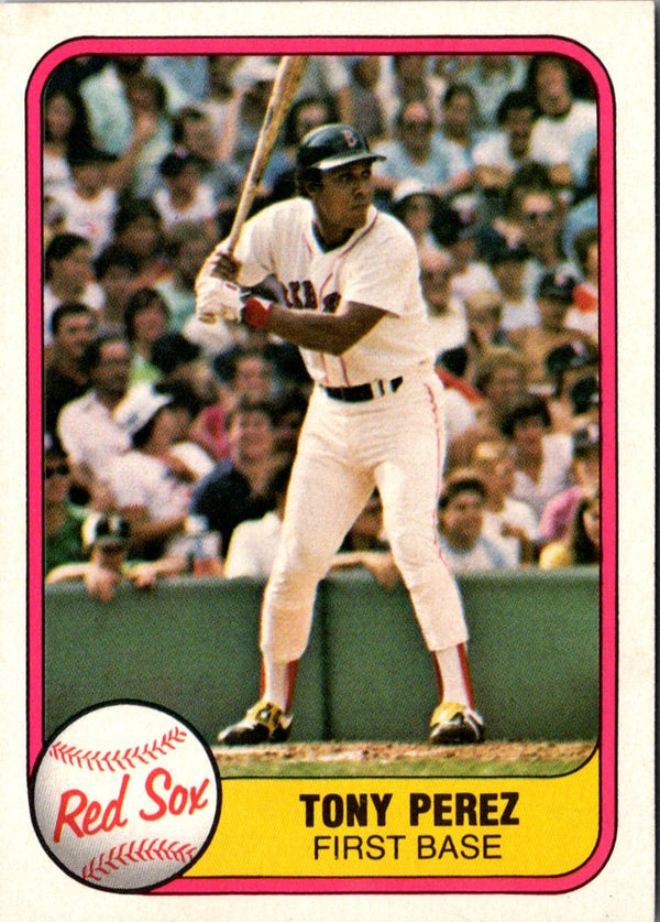 1981 Fleer Tony Perez #241