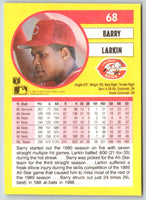 1991 Fleer Barry Larkin #68A