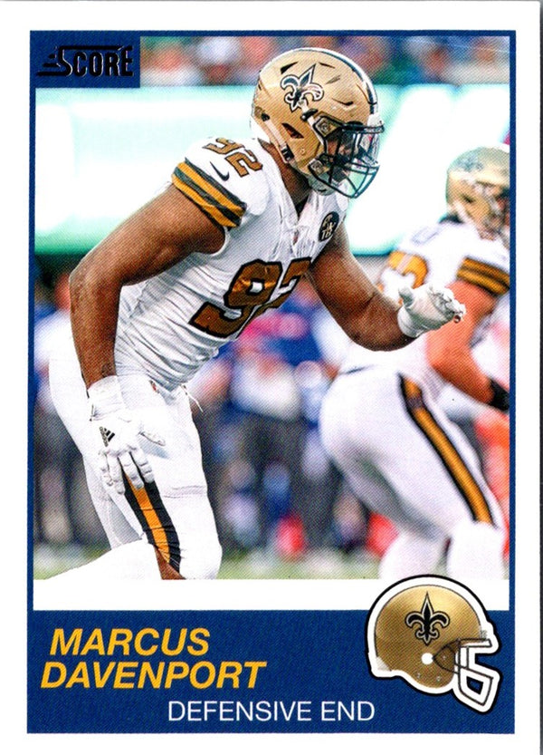 2019 Score Marcus Davenport #270