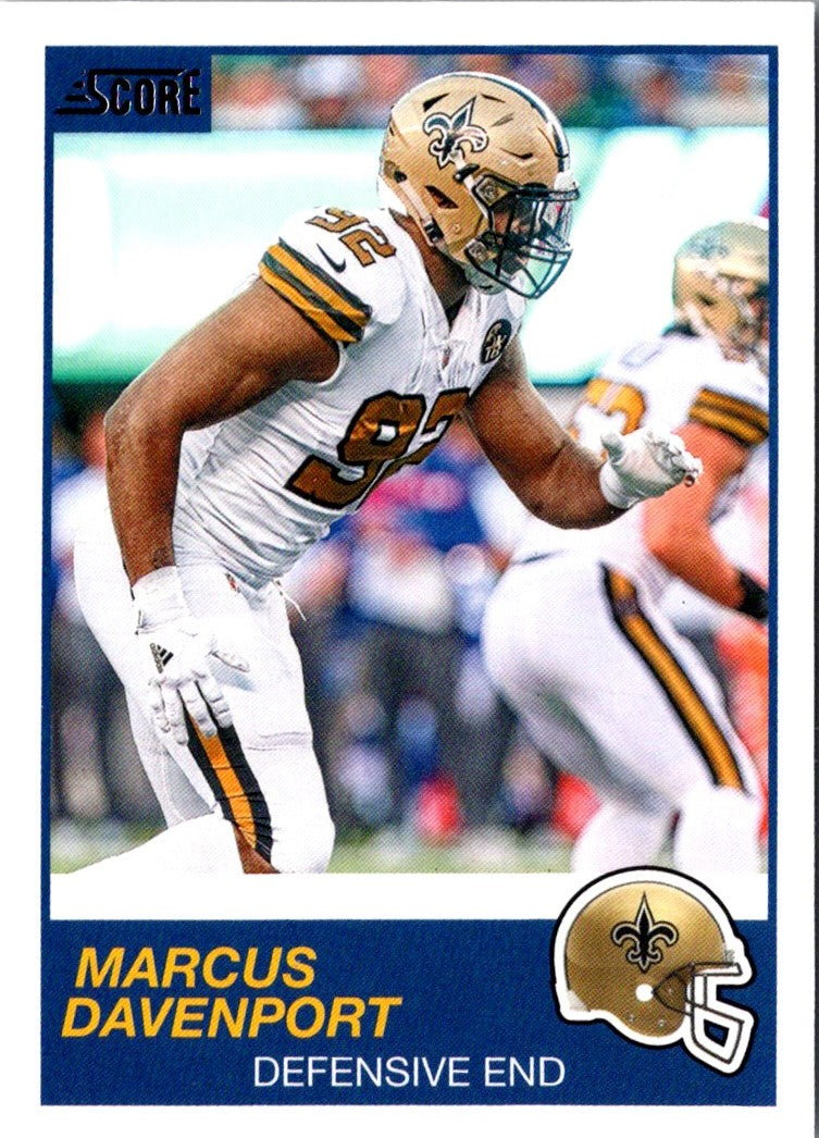 2019 Score Marcus Davenport