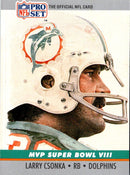 1990 Pro Set Super Bowl MVP Collectibles Larry Csonka