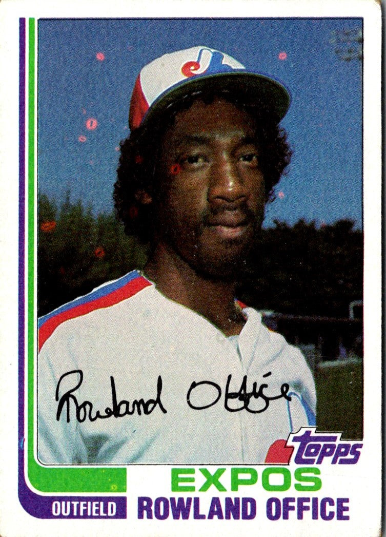 1982 Topps Rowland Office