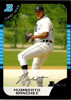 2005 Bowman Humberto Sanchez #228 Rookie