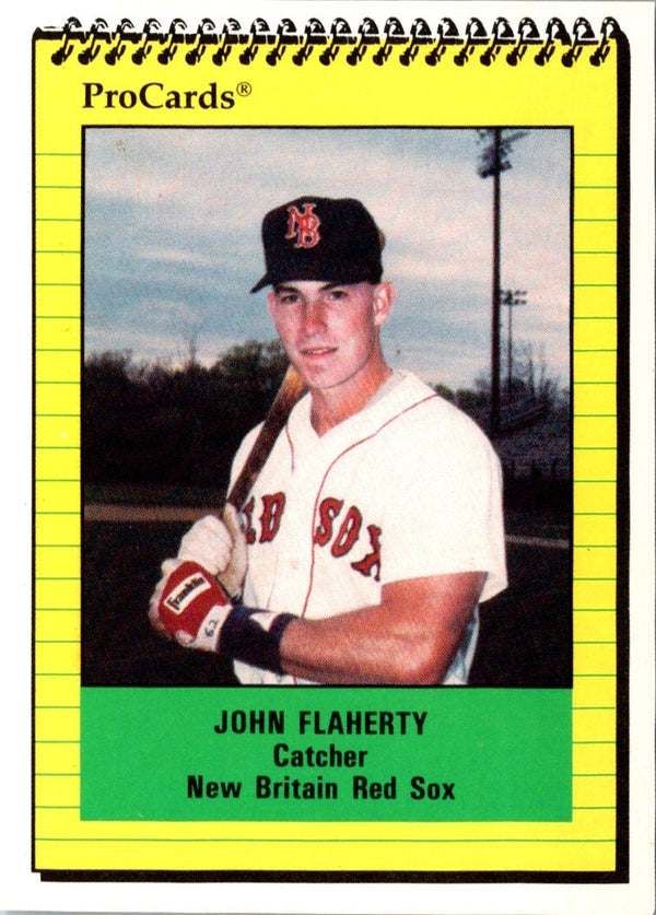 1991 ProCards John Flaherty #355