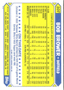 1987 Topps Traded Bob Brower