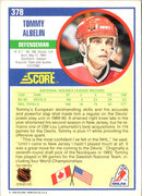 1990 Score Tommy Albelin