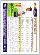 2005 Topps Brandon Webb