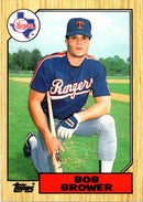 1987 Topps Traded Bob Brower