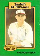 1987 Hygrade All-Time Greats Frankie Frisch