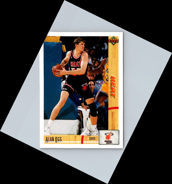 1991 Upper Deck Alan Ogg #198 Rookie