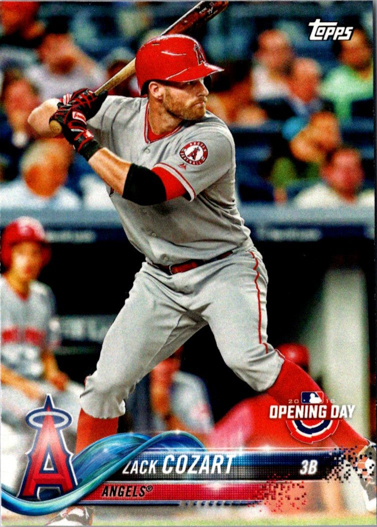 2018 Topps Opening Day Zack Cozart