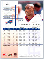 1998 Leaf Rookies And Stars Thurman Thomas #103