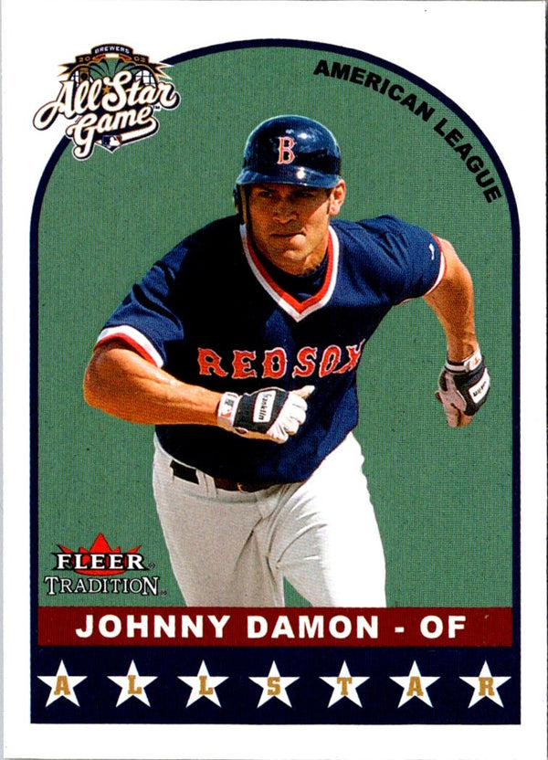 2002 Fleer Tradition Update Johnny Damon #U327