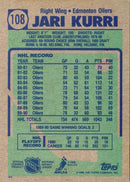 1990 Topps Jari Kurri