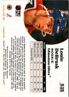 1991 Pro Set French Louie DeBrusk #535 Rookie