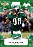 2008 Score Super Bowl XLIII Omar Gaither #247
