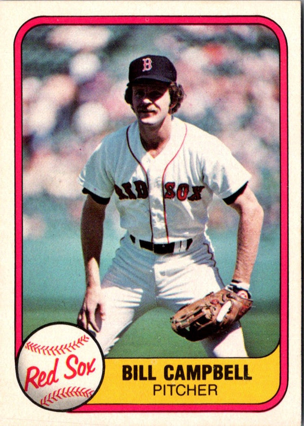 1981 Fleer Bill Campbell #240