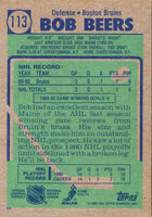 1990 Topps Bob Beers #113 Rookie