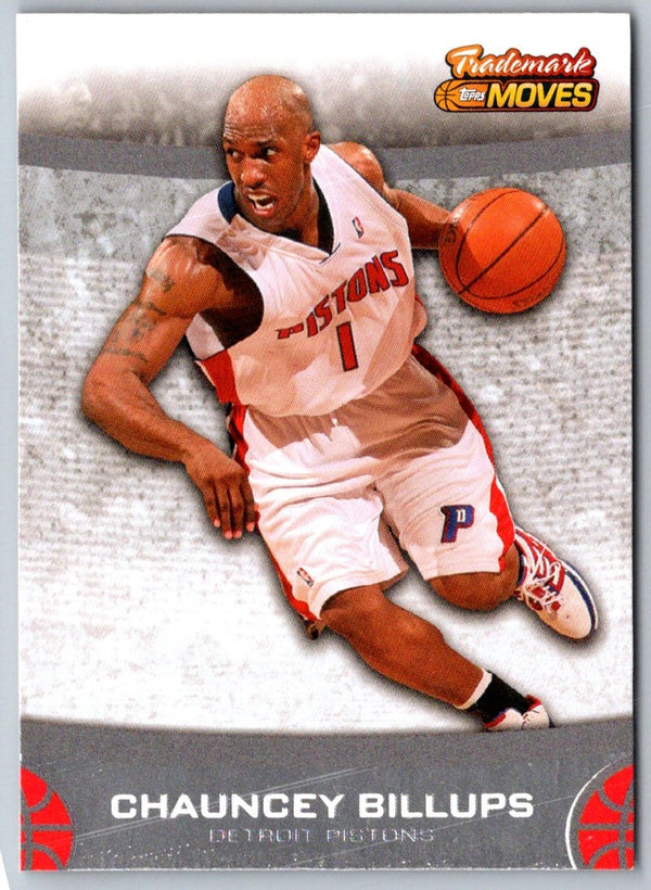 2007 Topps Trademark Moves Chauncey Billups #30