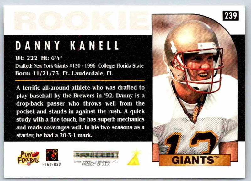 1996 Score Danny Kanell
