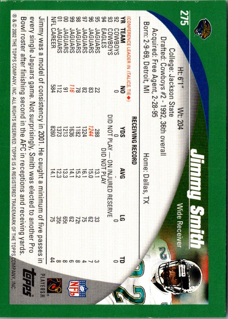 2002 Topps Jimmy Smith