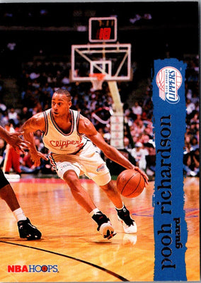 1995 Hoops Pooh Richardson #74