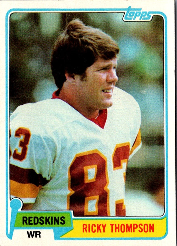 1981 Topps Ricky Thompson #254 NM-MT