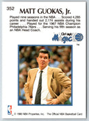 1990 Hoops Matt Guokas