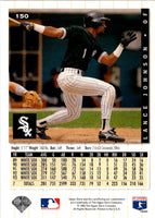 1994 Collector's Choice Lance Johnson #150 Silver Signature