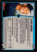 2001 Bowman Draft Picks & Prospects Jose Mieses #BDP44 Rookie