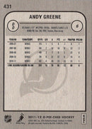 2011 O-Pee-Chee Andy Greene