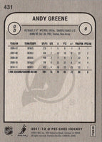 2011 O-Pee-Chee Andy Greene #431