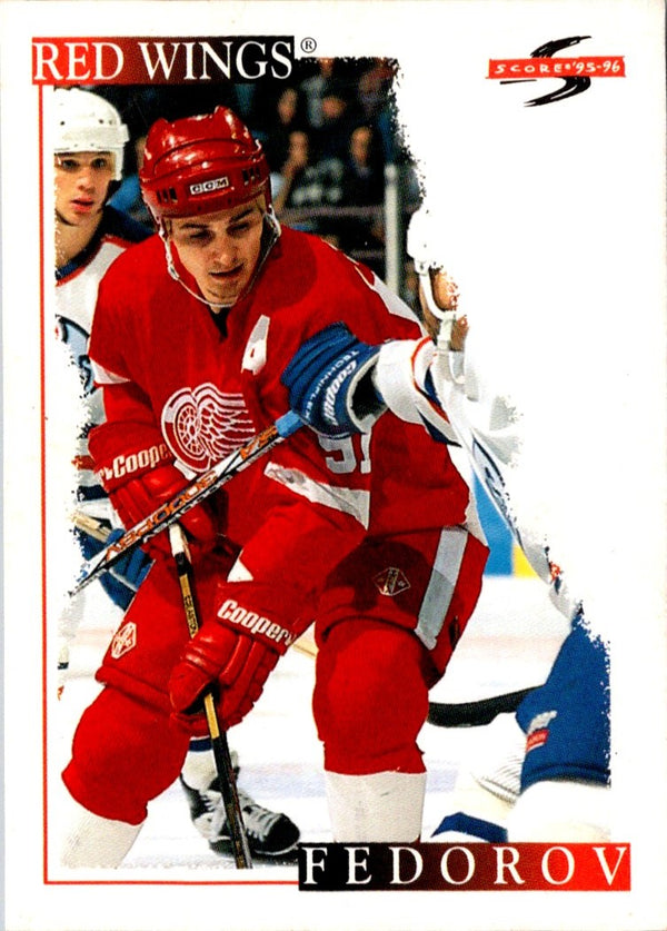 1995 Score Sergei Fedorov #100