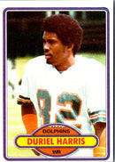 1980 Topps Duriel Harris