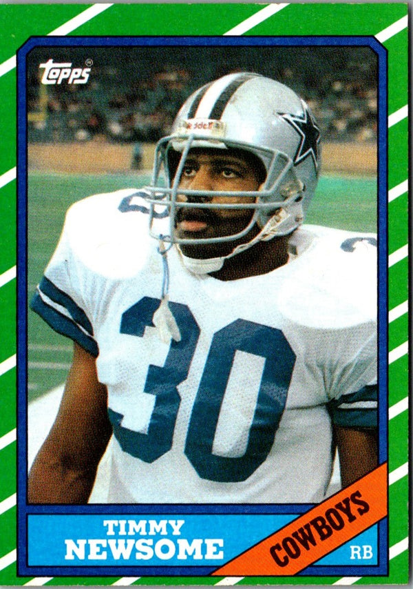 1986 Topps Timmy Newsome #127 Rookie NM+