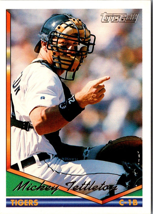 1994 Topps Mickey Tettleton #495